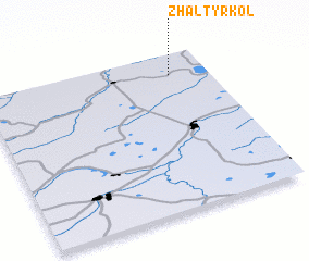 3d view of Zhaltyrkolʼ