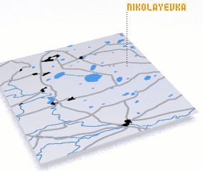 3d view of Nikolayevka