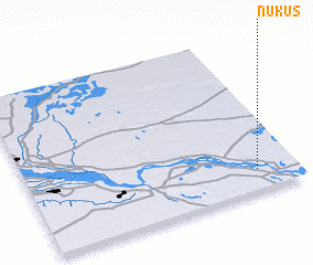 3d view of Nukus