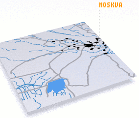 3d view of Moskva