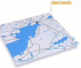 3d view of Saryshkon