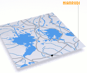 3d view of Mīānrūdī