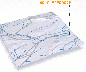 3d view of Qal‘eh-ye Yādgār