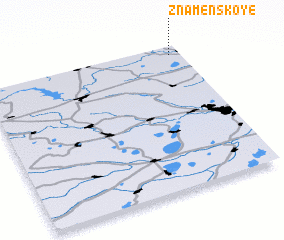 3d view of Znamenskoye