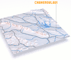 3d view of Chāh-e Mowlavī