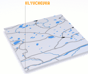 3d view of Klyuchëvka