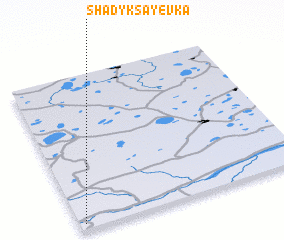 3d view of Shadyksayevka