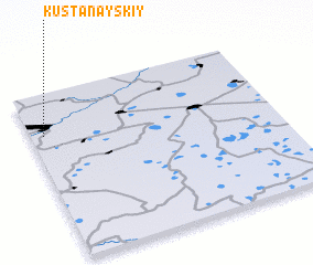 3d view of Kustanayskiy