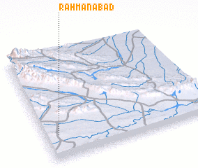 3d view of Raḩmānābād