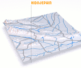 3d view of Hīdūj-e Pā\