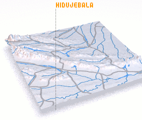 3d view of Hīdūj-e Bālā