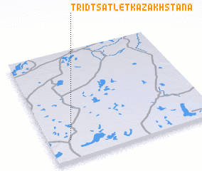 3d view of Tridtsatʼ Let Kazakhstana