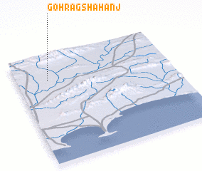 3d view of Gohrag Shahānj