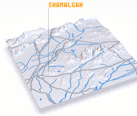 3d view of Shamāl Gāh