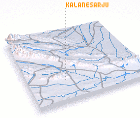 3d view of Kalan-e Sar Jū