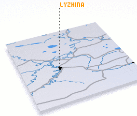 3d view of Lyzhina