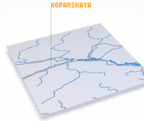 3d view of Kopanskaya