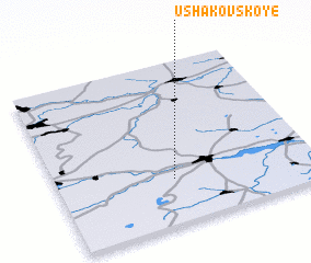 3d view of Ushakovskoye