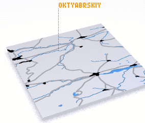 3d view of Oktyabr\