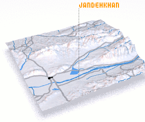 3d view of Jandeh Khān