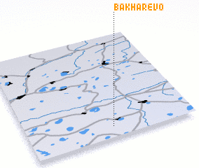 3d view of Bakharëvo