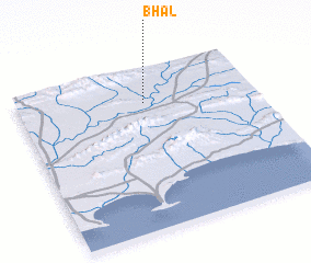 3d view of Bhal