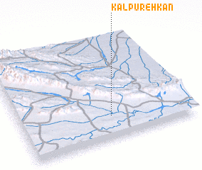 3d view of Kalpūreh Kān