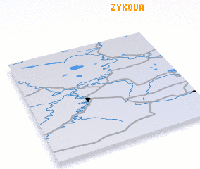 3d view of Zykova