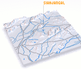 3d view of Sīāh Jangal