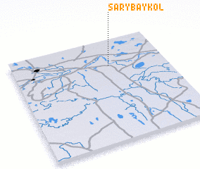 3d view of Sarybaykolʼ
