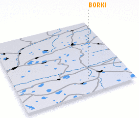 3d view of Borki