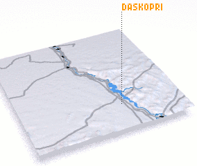 3d view of Daşköpri