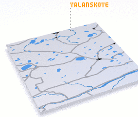 3d view of Yalanskoye