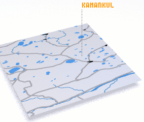 3d view of Kamankul\