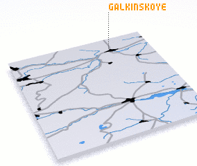 3d view of Galkinskoye