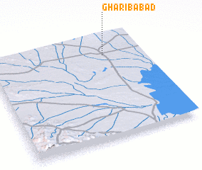 3d view of Gharībābād