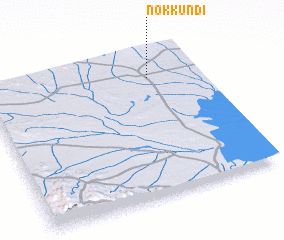 3d view of Nok Kundi