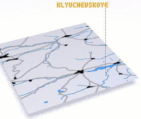 3d view of Klyuchevskoye