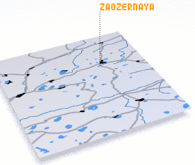 3d view of Zaozërnaya