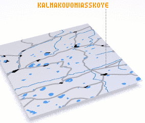 3d view of Kalmakovo-Miasskoye