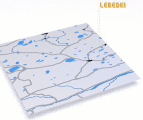 3d view of Lebëdki