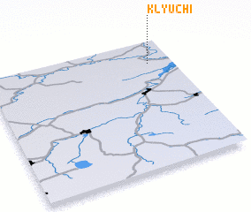 3d view of Klyuchi