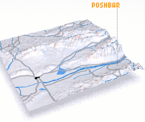 3d view of Poshbar