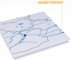 3d view of Kazantsevskiy