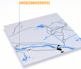 3d view of Khodzha-Kenepsi