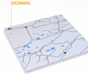 3d view of Kozhakolʼ