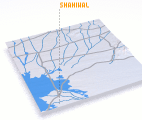 3d view of Shāhiwāl