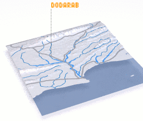 3d view of Dodar Āb