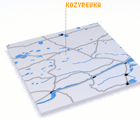 3d view of Kozyrevka