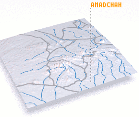 3d view of Amad Chāh